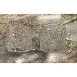 Vintage Set Of 2 McDonald’s Flintstone Mugs